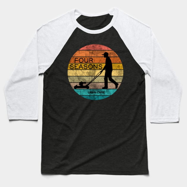 Four Seasons Total Landscaping Baseball T-Shirt by valentinahramov